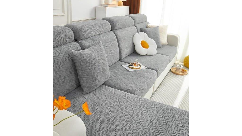 grey couch cushion covers