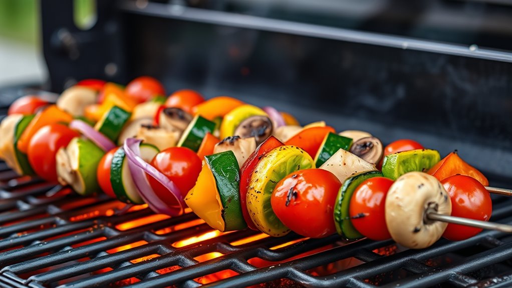 grill turn char serve
