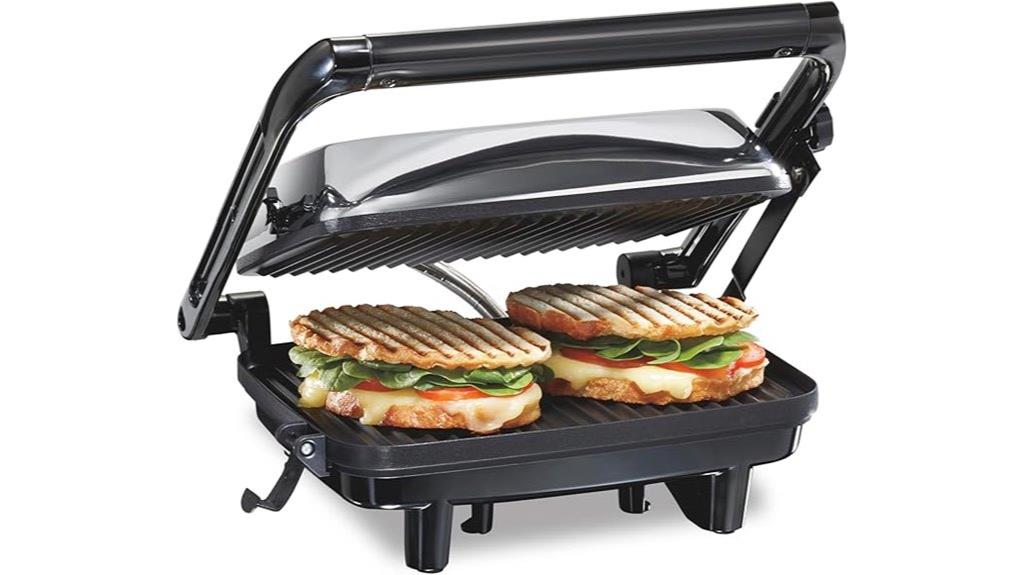hamilton beach panini grill