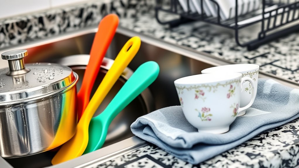 hand wash delicate kitchenware