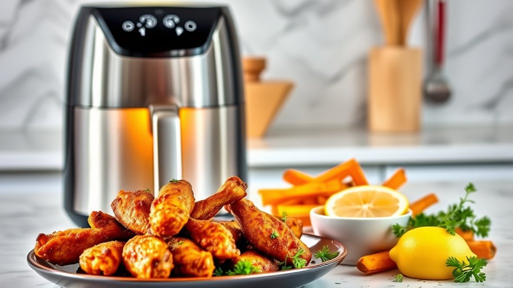 healthier crispy food preparation