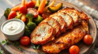 healthy air fryer lunch options