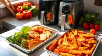 healthy air fryer meal prep