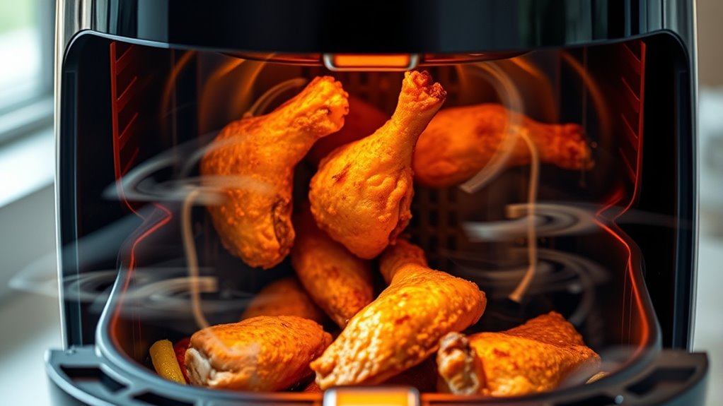 healthy crispy air frying