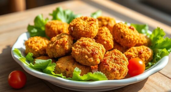 healthy crispy chicken bites
