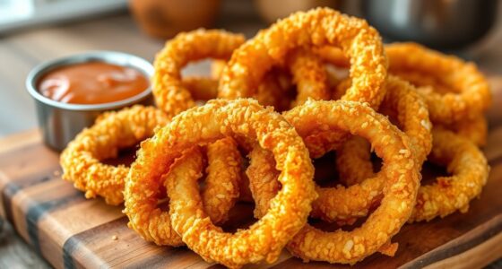 healthy crispy onion rings