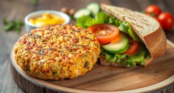 healthy crispy veggie patties