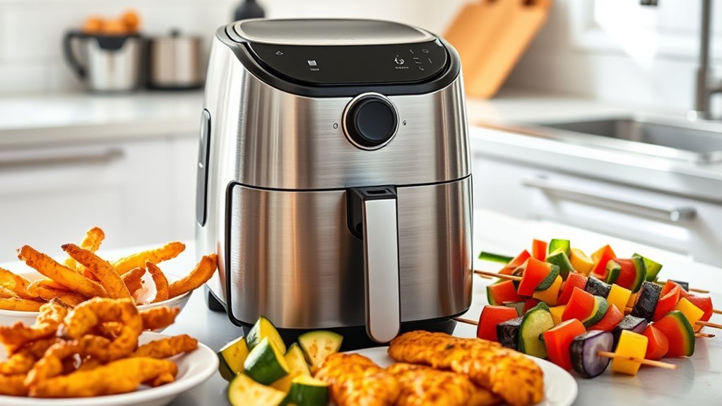 healthy low carb air frying