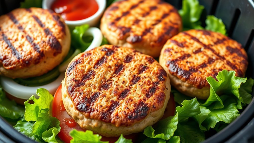 healthy quick turkey burgers