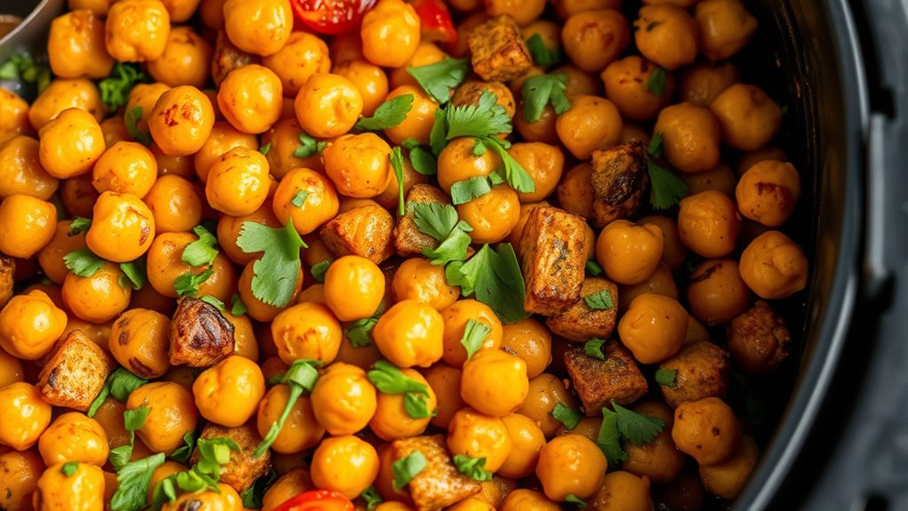 healthy vegan air frying