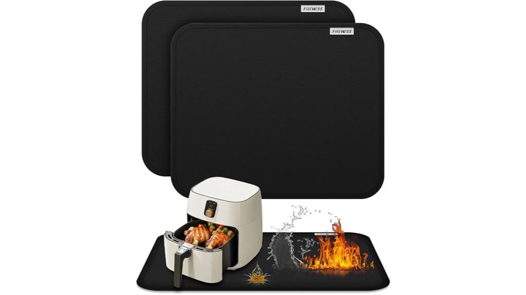 heat resistant air fryer mats