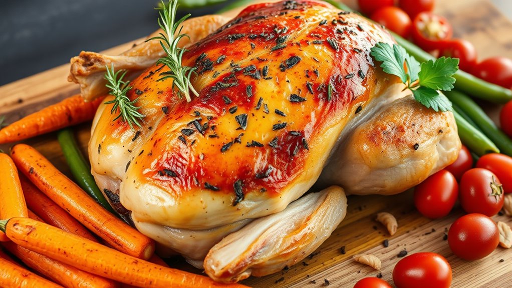 herb infused juicy turkey