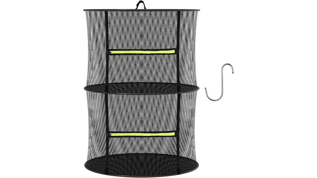 herb rack with shears