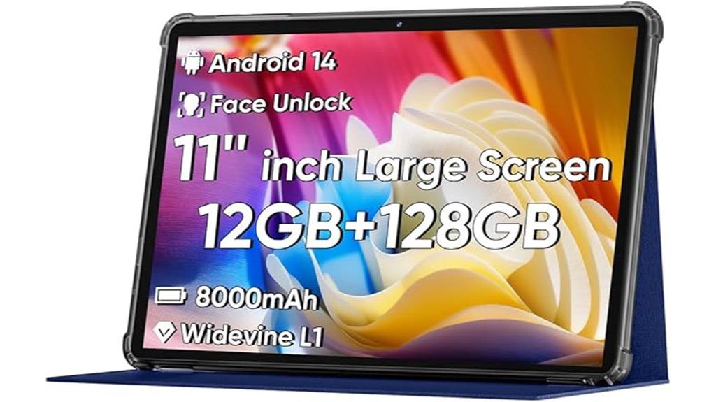 high performance 11 inch tablet