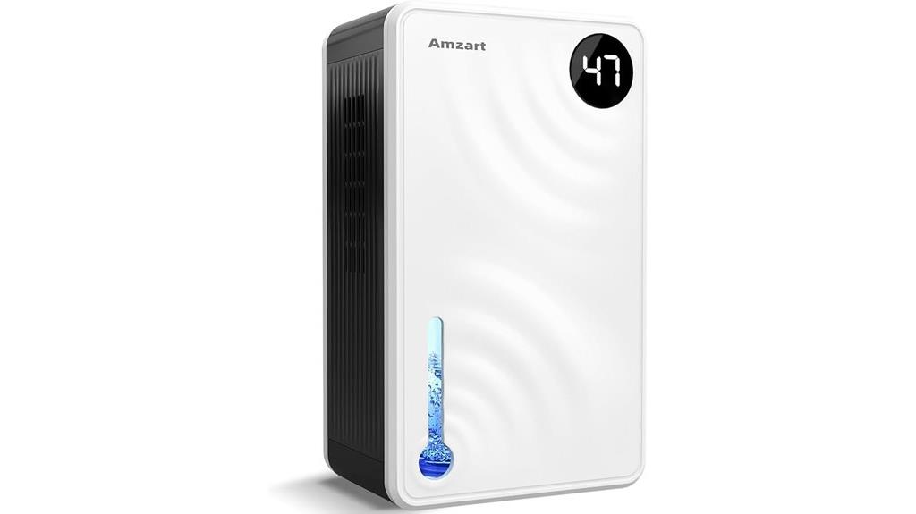 home dehumidifier with humidity display