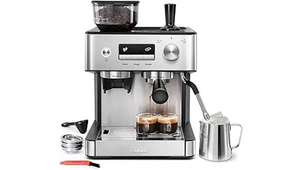 home espresso machine grinder