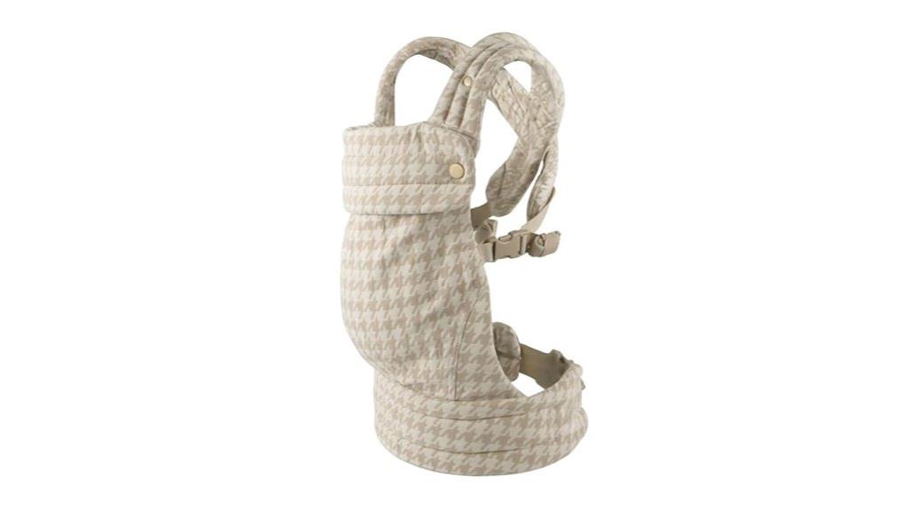 houndstooth pattern baby carrier