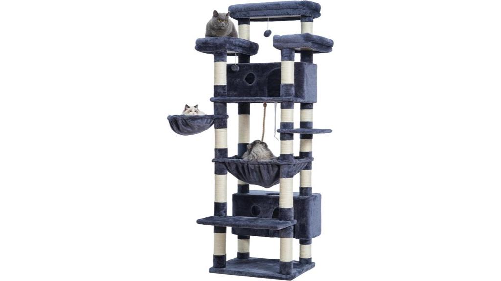 indoor multi level cat tree
