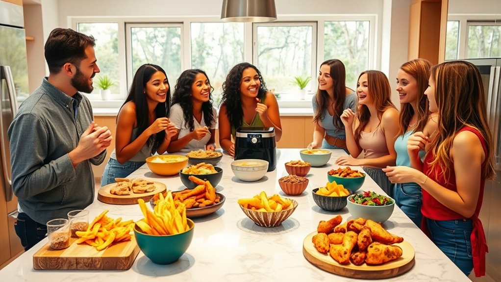 interactive shareable potluck dishes