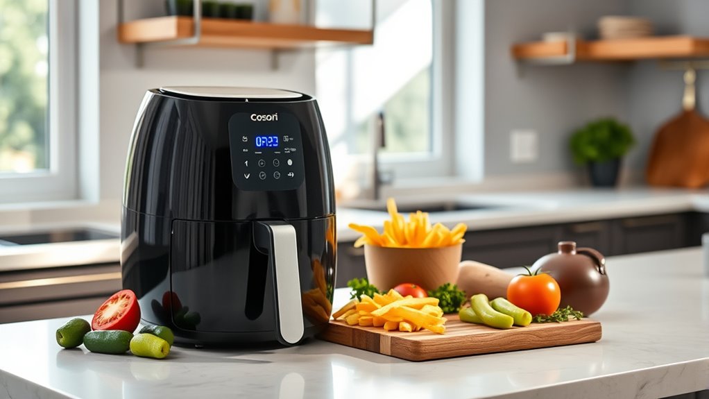 key air fryer selection factors