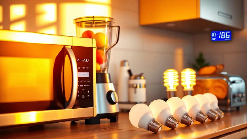 kitchen appliance energy consumption