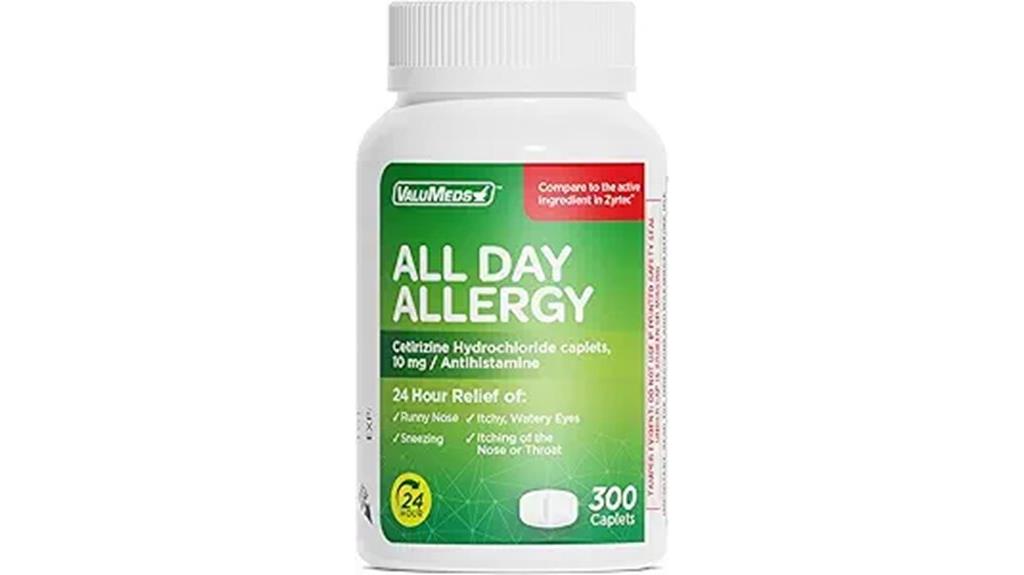 large 24 hour allergy relief