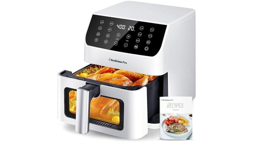 large 5 8qt air fryer