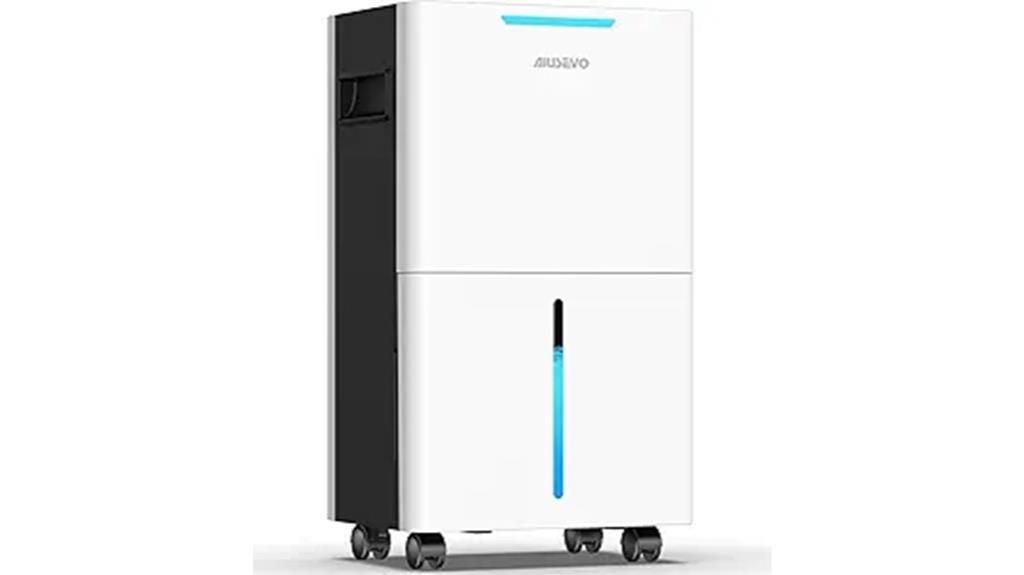 large basement dehumidifier capacity