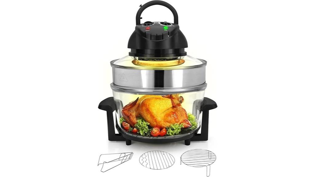 large capacity countertop fryer