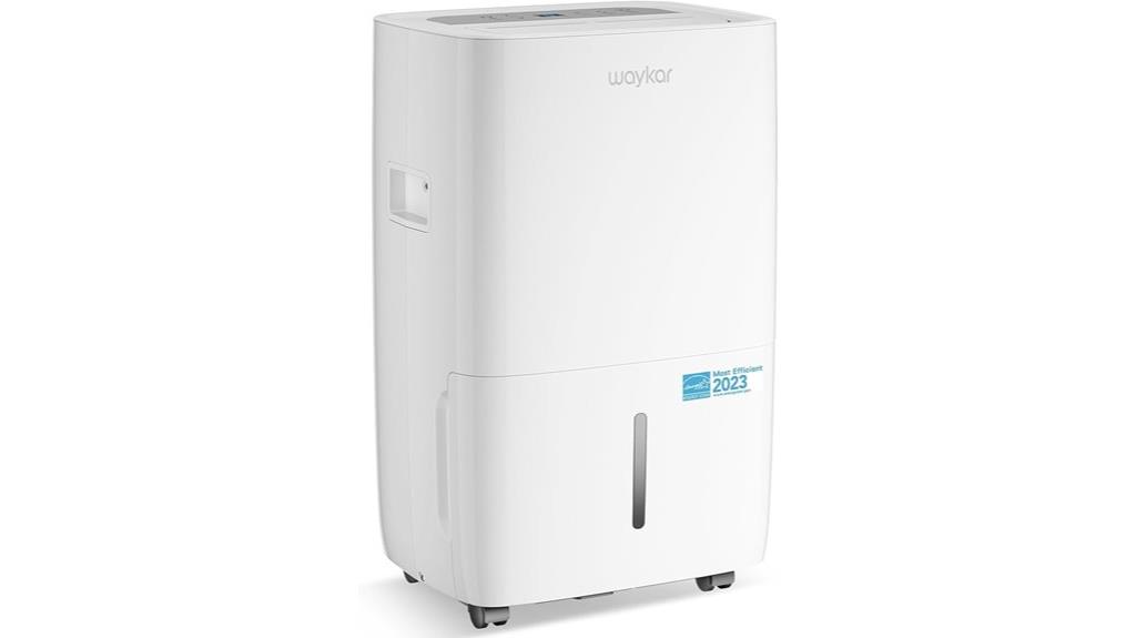 large capacity dehumidifier with drain