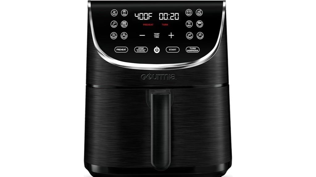 large digital air fryer