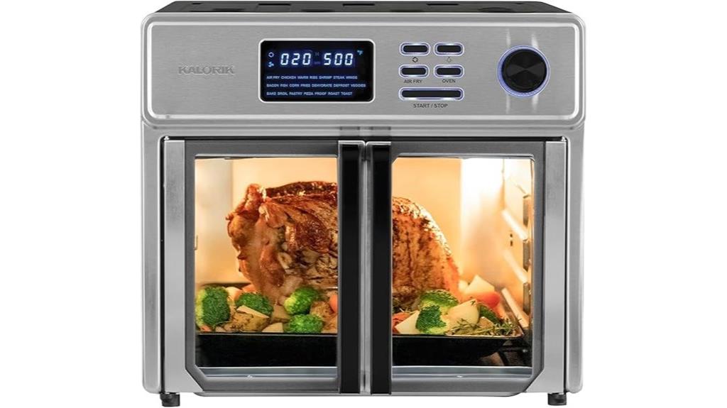 large digital air fryer