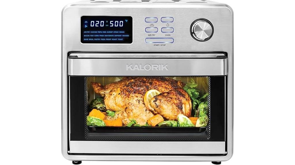 large digital air fryer