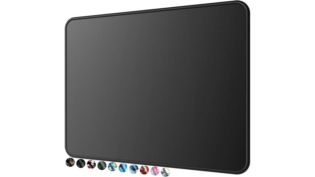 large mouse pad with stitching