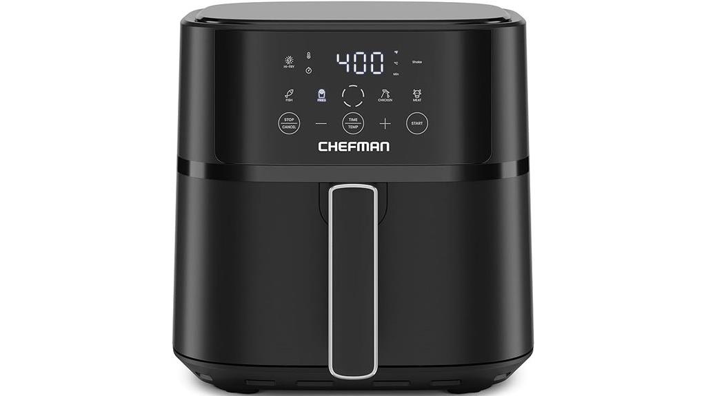 large touchscreen air fryer