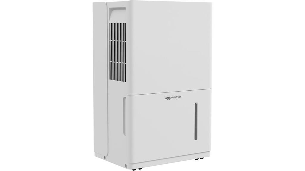 large white dehumidifier