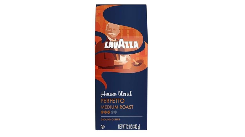 lavazza ground coffee bag