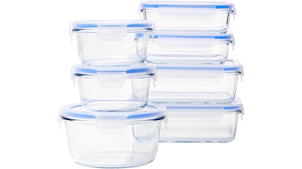 leak proof glass food containers
