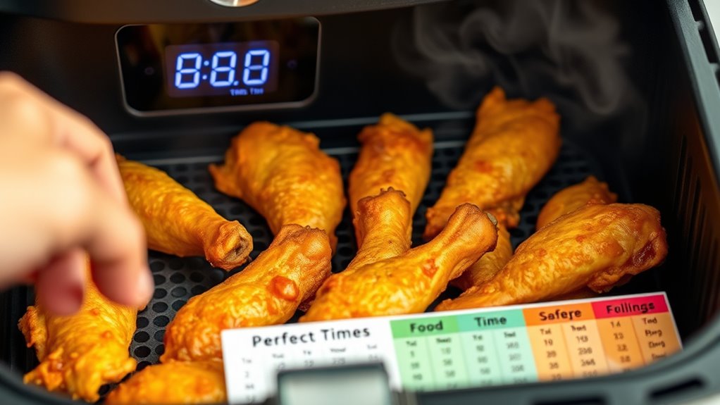 learn air fryer timing