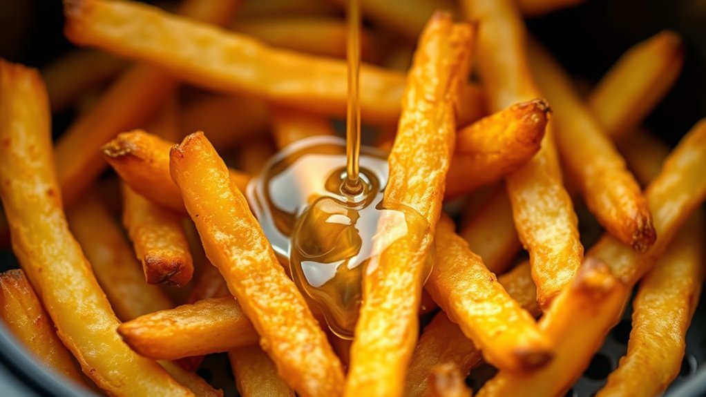 light oil for crispy results
