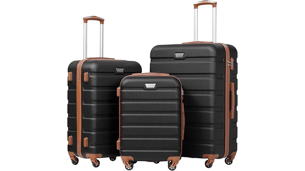 lightweight tsa spinner set