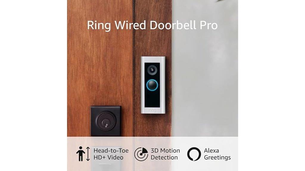 like new wired video doorbell