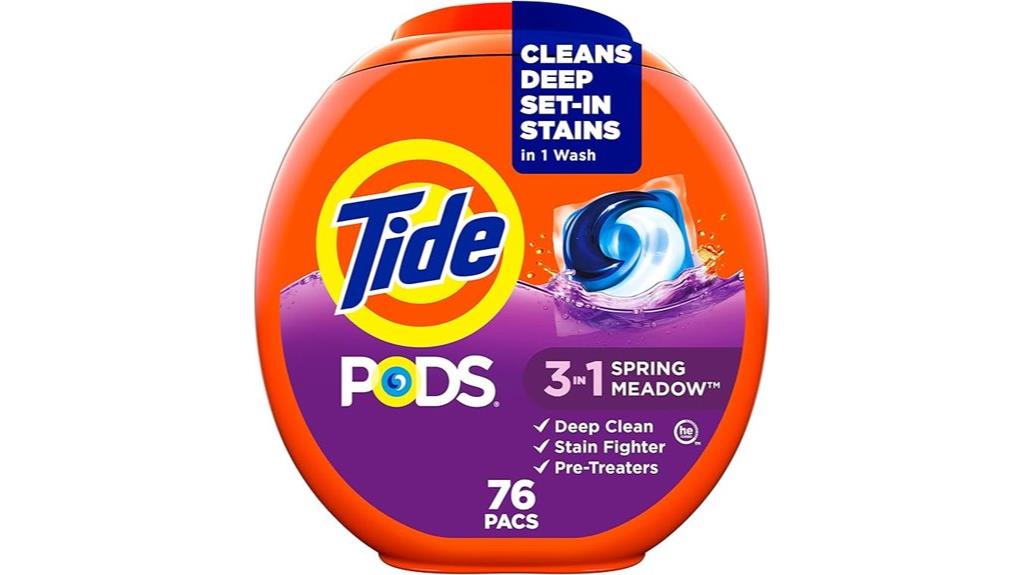 liquid laundry detergent pods