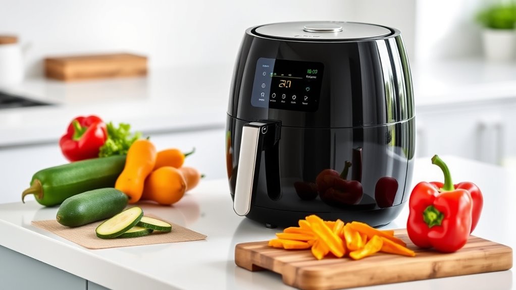 lower oil using air fryers