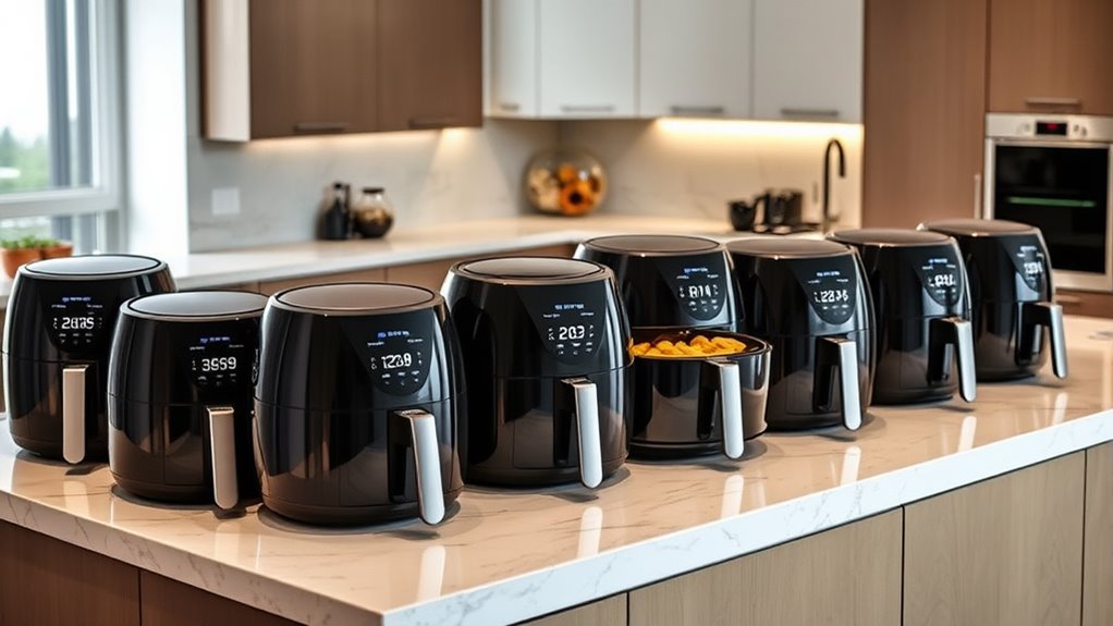 luxury power premium air fryers