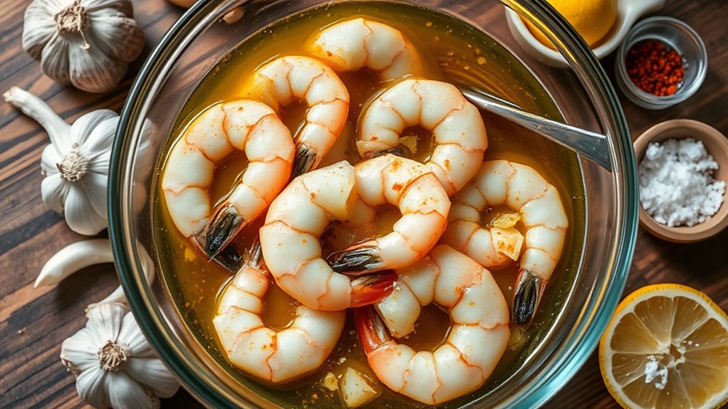marinate shrimp with spices
