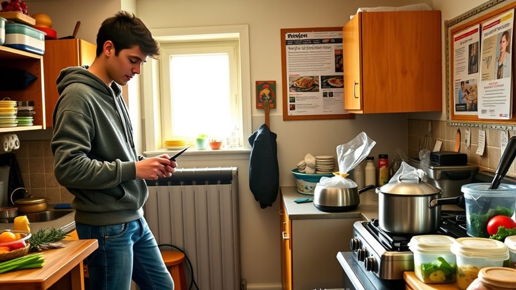 media boosts student food projects