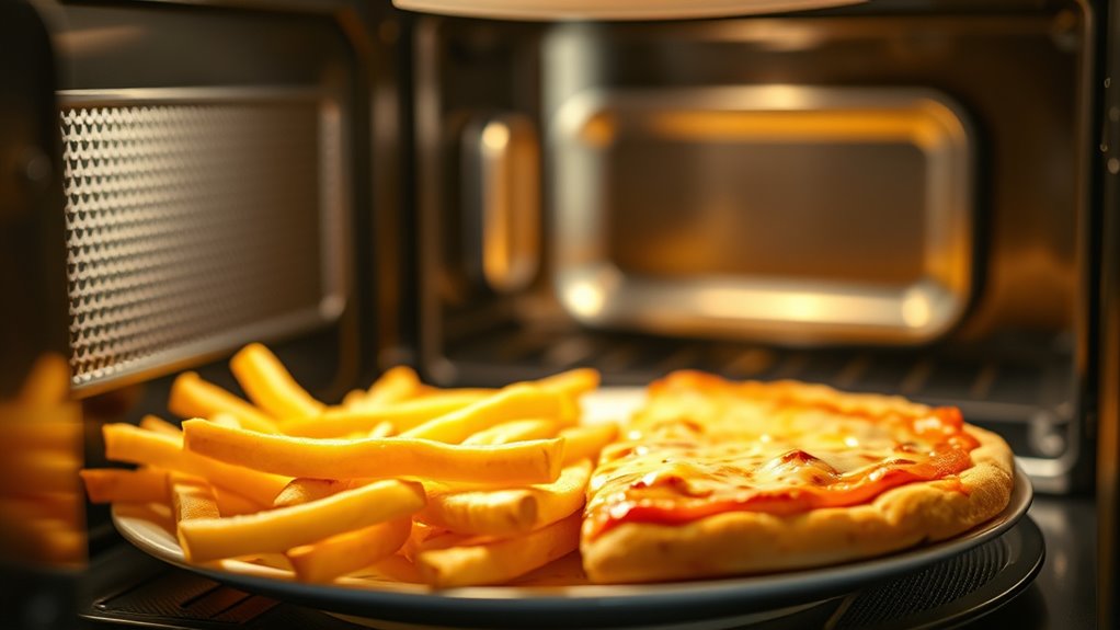 microwave reheat for softer fries