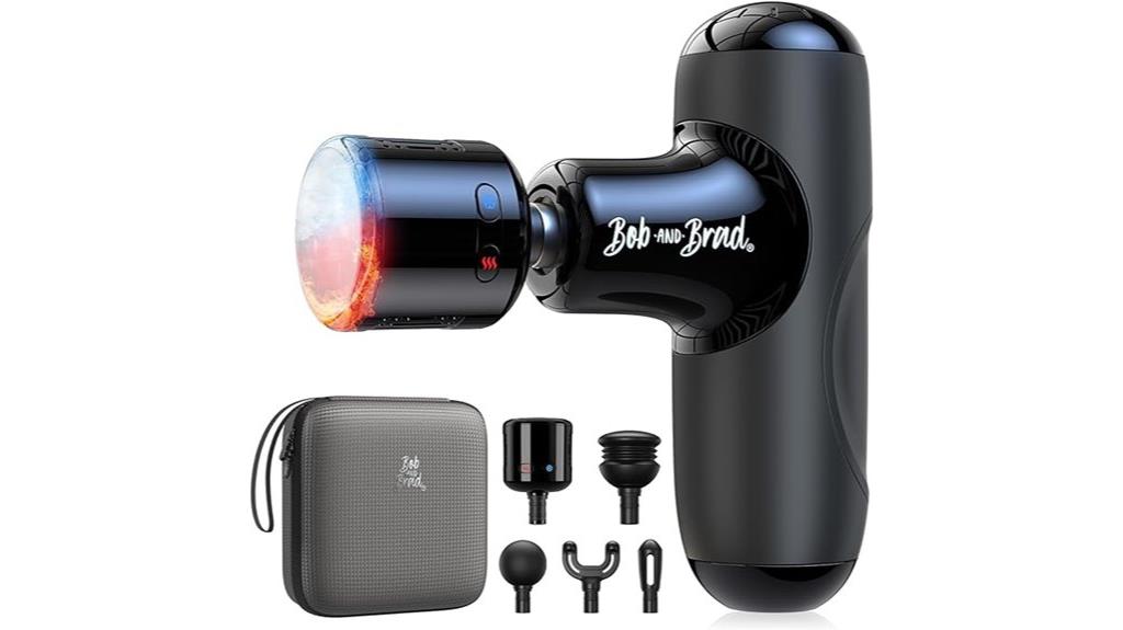 mini massage gun with heat