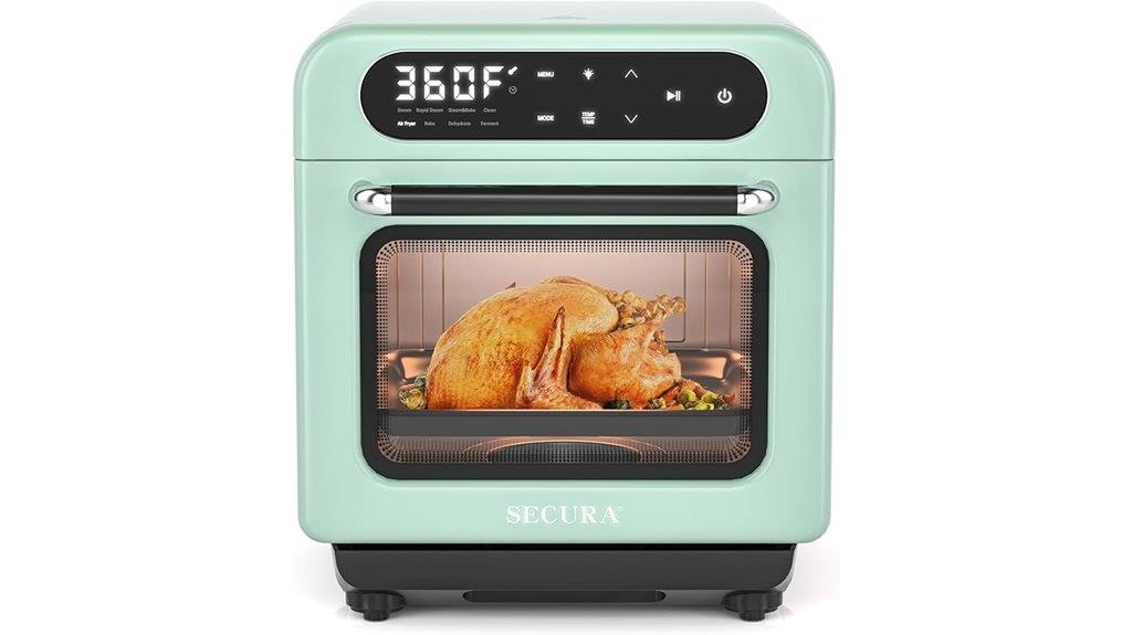 mint green air fryer